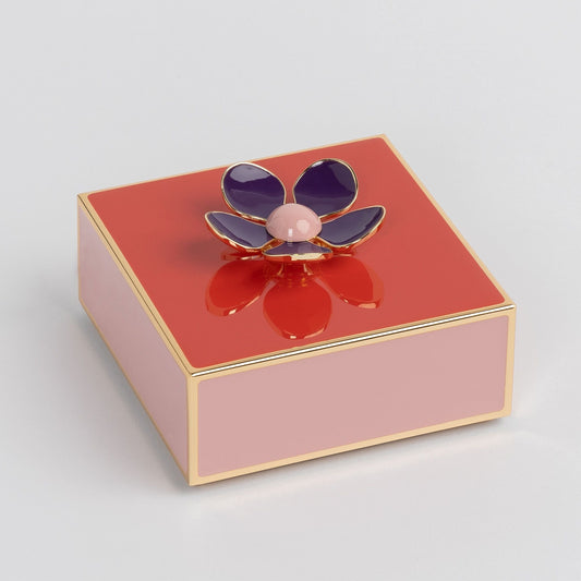 Lion Guard - Make it Pop Floral Jewelry Box by Kate Spade - Red and Pink