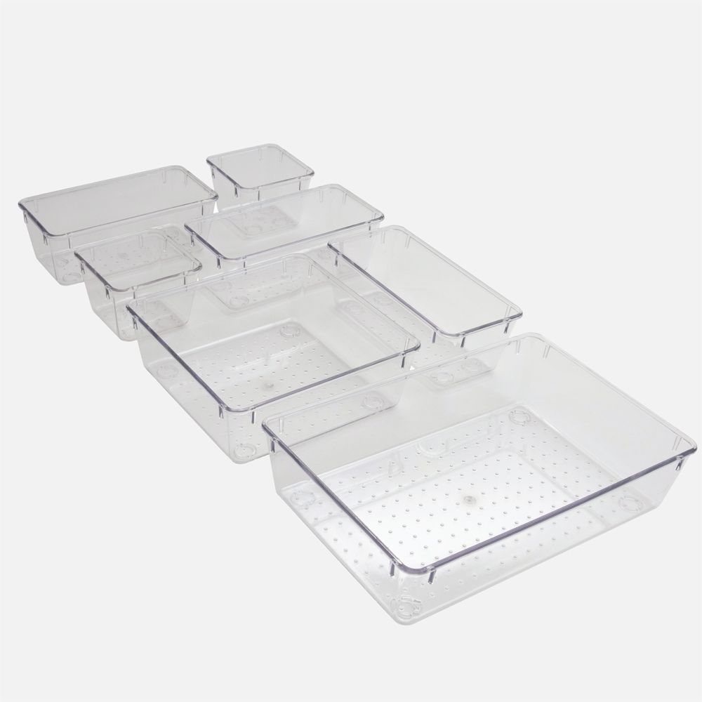 Lion Guard - 7-Piece Multifunctional Storage Set Clear by Neat & Tidy