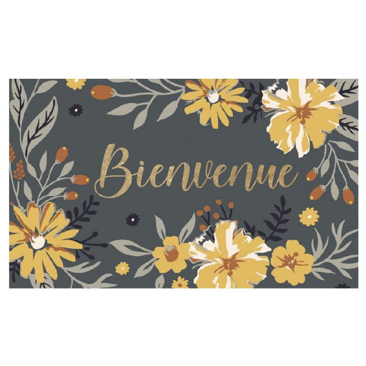 Lion Guard - Bienvenue Yellow Flowers Coir Mat